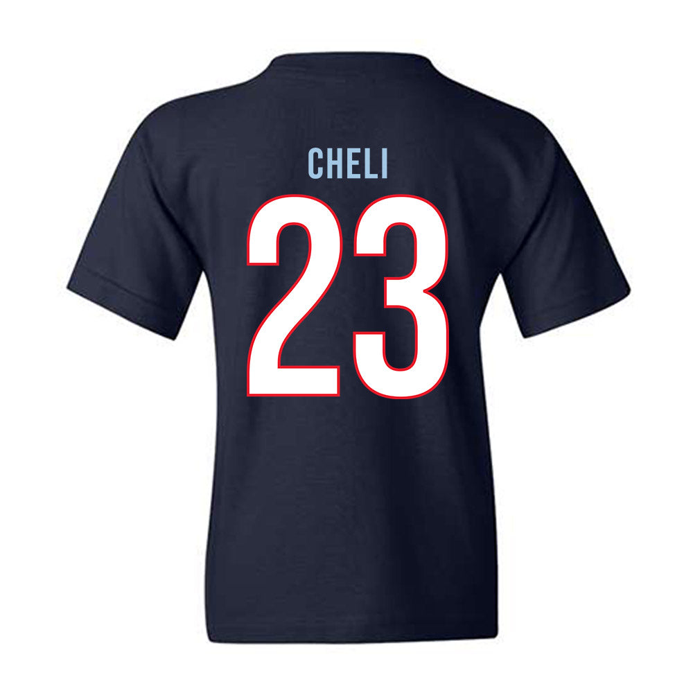 UConn - NCAA Women's Basketball : Morgan Cheli - Vintage Shersey Youth T-Shirt-1
