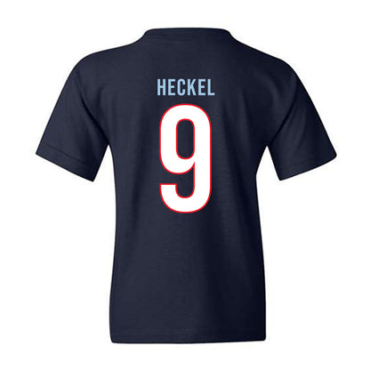 UConn - NCAA Women's Basketball : Kayleigh Heckel - Vintage Shersey Youth T-Shirt-1