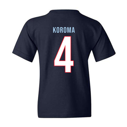 UConn - NCAA Men's Basketball : Dwayne Koroma - Vintage Shersey Youth T-Shirt-1