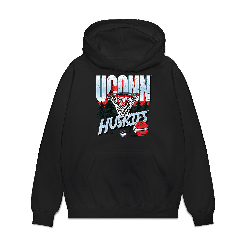 UConn - NCAA Women's Basketball : Serah Williams - Vintage Shersey Premium Hooded Sweatshirt-0