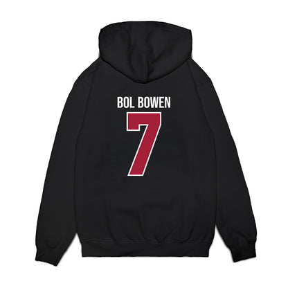 Alabama - NCAA Men's Basketball : Taylor Bol Bowen - Crimson Tide Shersey Premium Hooded Sweatshirt-1