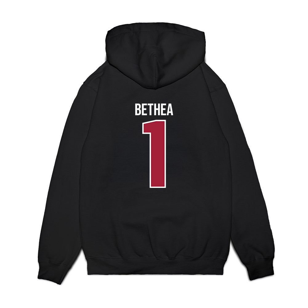 Alabama - NCAA Men's Basketball : Jalil Bethea - Crimson Tide Shersey Premium Hooded Sweatshirt-1