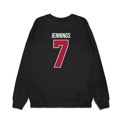 Alabama - NCAA Women's Basketball : Waiata Jennings - Crimson Tide Shersey Premium Crewneck Sweatshirt-1
