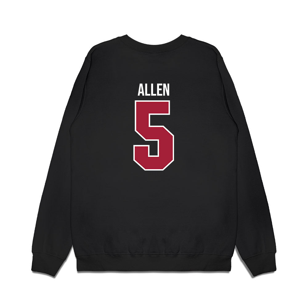 Alabama - NCAA Men's Basketball : Amari Allen - Crimson Tide Shersey Premium Crewneck Sweatshirt-1