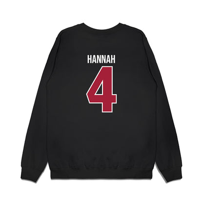 Alabama - NCAA Men's Basketball : Davion Hannah - Crimson Tide Shersey Premium Crewneck Sweatshirt-1