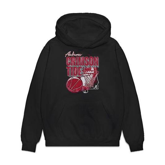 Alabama - NCAA Women's Basketball : Ta'Mia Scott - Crimson Tide Shersey Premium Hooded Sweatshirt-0