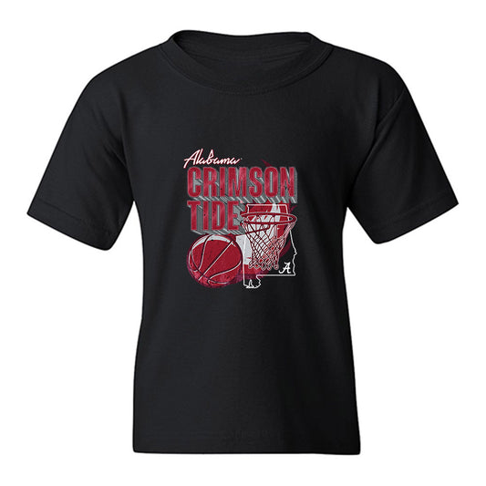Alabama - NCAA Men's Basketball : London Jemison - Crimson Tide Shersey Youth T-Shirt-0