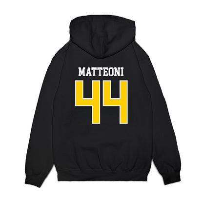 Iowa - NCAA Men's Basketball : Joey Matteoni - Hawkeyes Sherseys Premium Hooded Sweatshirt-1