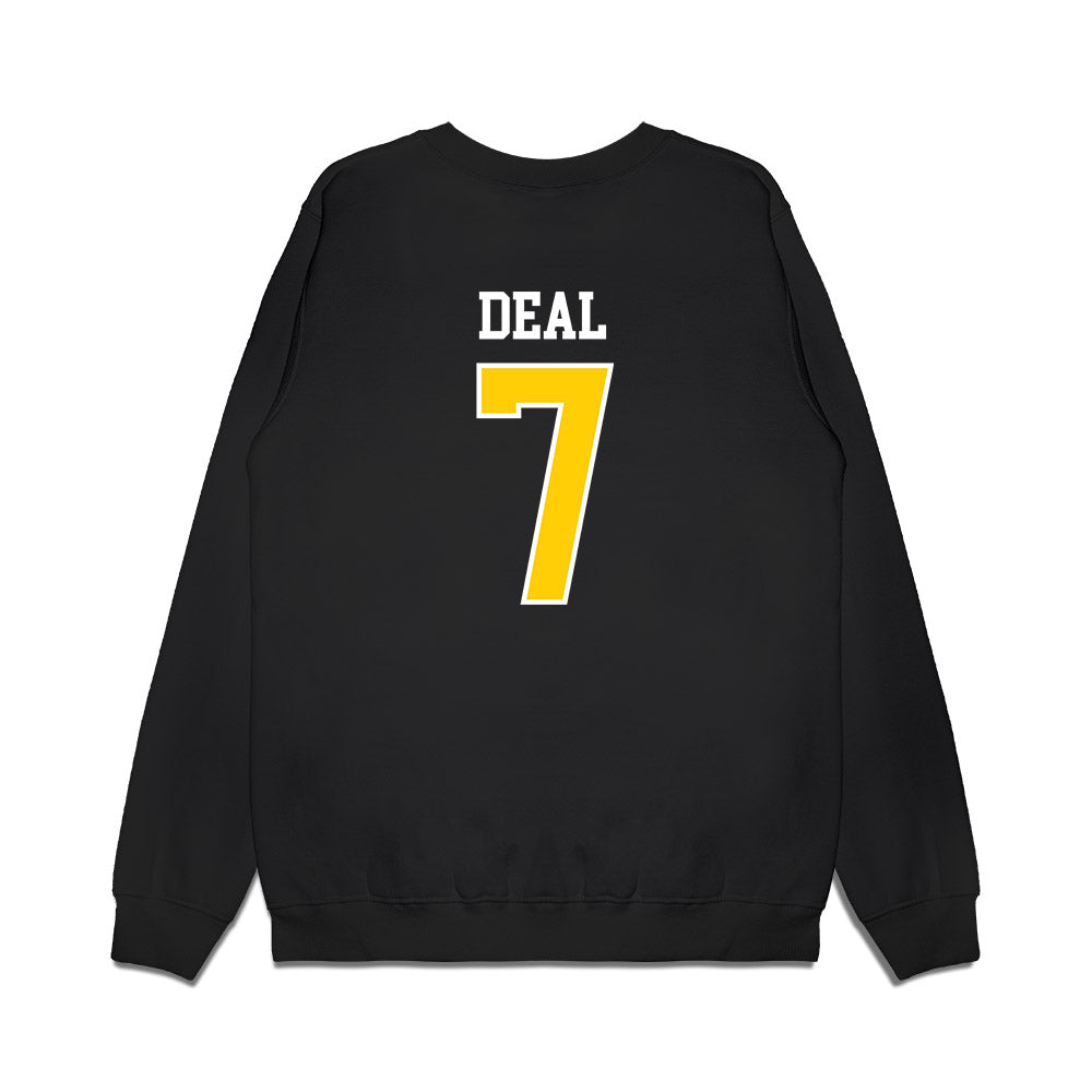 Iowa - NCAA Women's Basketball : Addie Deal - Hawkeyes Sherseys Premium Crewneck Sweatshirt-1