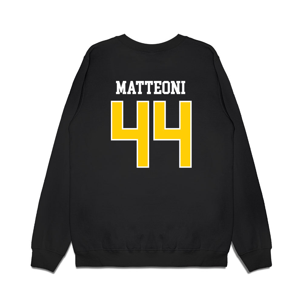 Iowa - NCAA Men's Basketball : Joey Matteoni - Hawkeyes Sherseys Premium Crewneck Sweatshirt-1