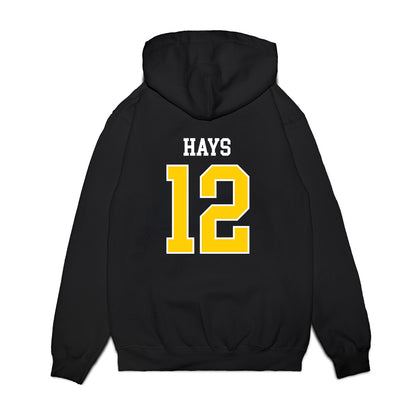 Iowa - NCAA Women's Basketball : Layla Hays - Hawkeyes Sherseys Premium Hooded Sweatshirt-1