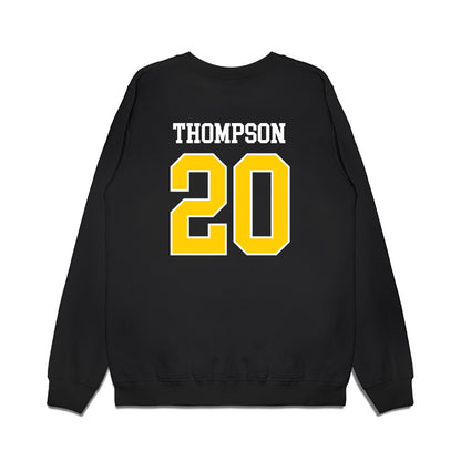 Iowa - NCAA Men's Basketball : Trey Thompson - Hawkeyes Sherseys Premium Crewneck Sweatshirt-1