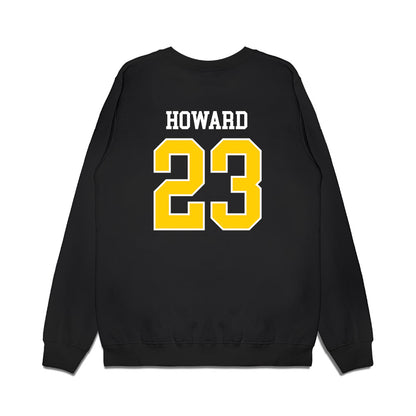 Iowa - NCAA Men's Basketball : Isaia Howard - Hawkeyes Sherseys Premium Crewneck Sweatshirt-1