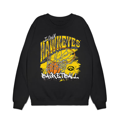 Iowa - NCAA Women's Basketball : Kylie Feuerbach - Hawkeyes Sherseys Premium Crewneck Sweatshirt-0