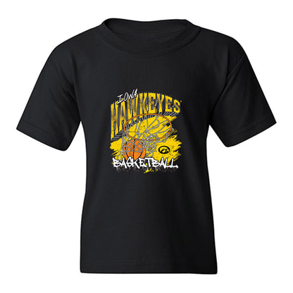Iowa - NCAA Women's Basketball : Kylie Feuerbach - Hawkeyes Sherseys Youth T-Shirt-0