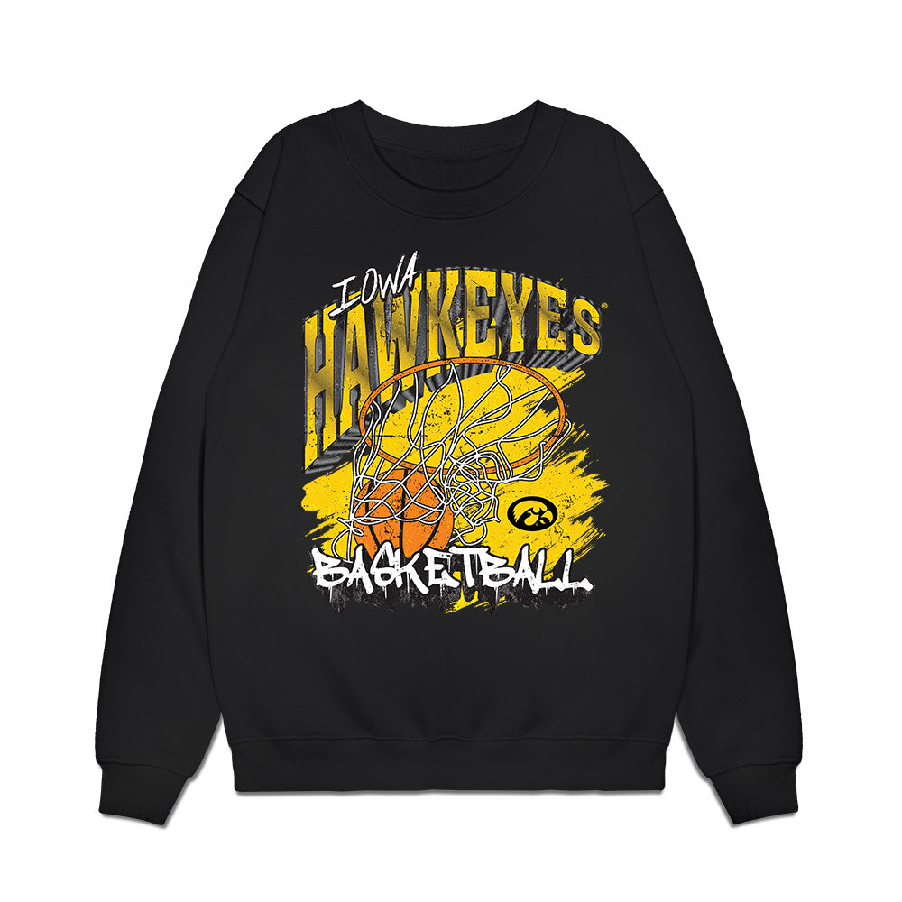 Iowa - NCAA Women's Basketball : Journey Houston - Hawkeyes Sherseys Premium Crewneck Sweatshirt-0