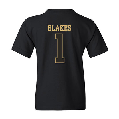 Vanderbilt - NCAA Women's Basketball : Mikayla Blakes - Commodores Shersey Youth T-Shirt-1