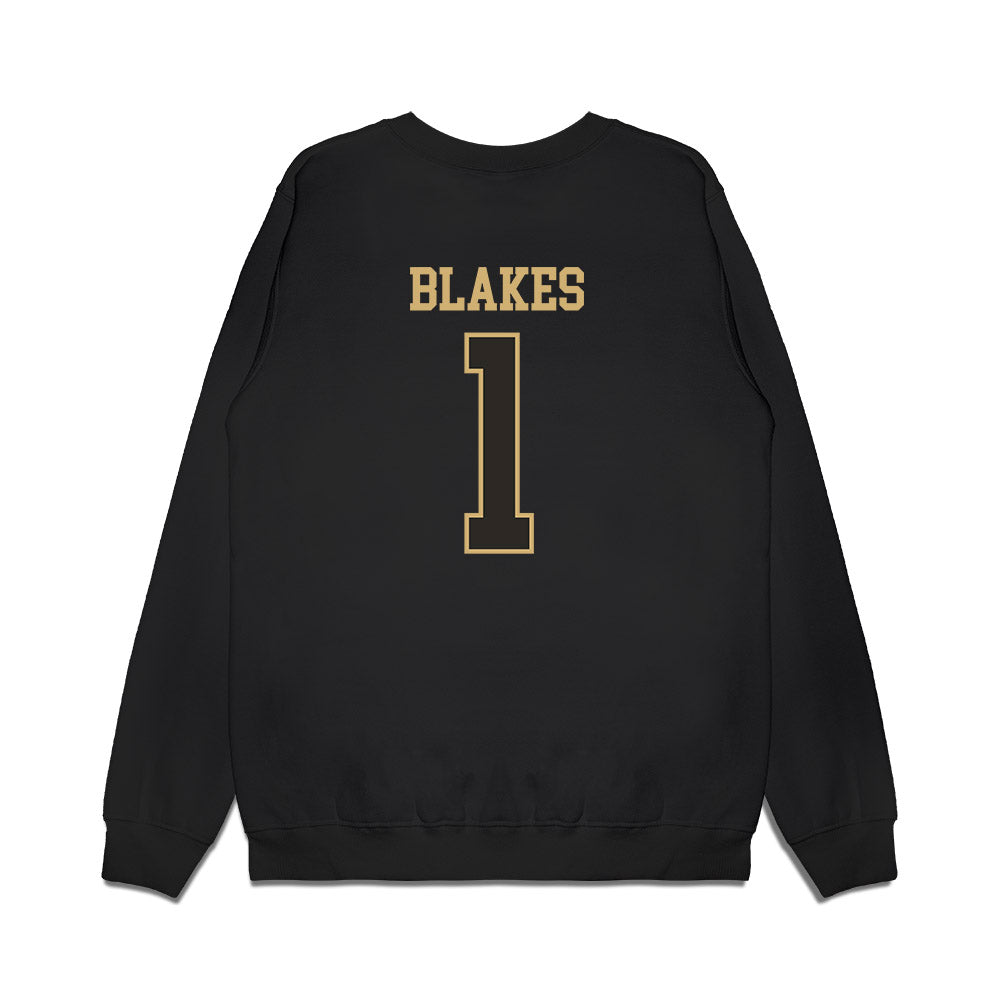 Vanderbilt - NCAA Women's Basketball : Mikayla Blakes - Commodores Shersey Premium Crewneck Sweatshirt-1