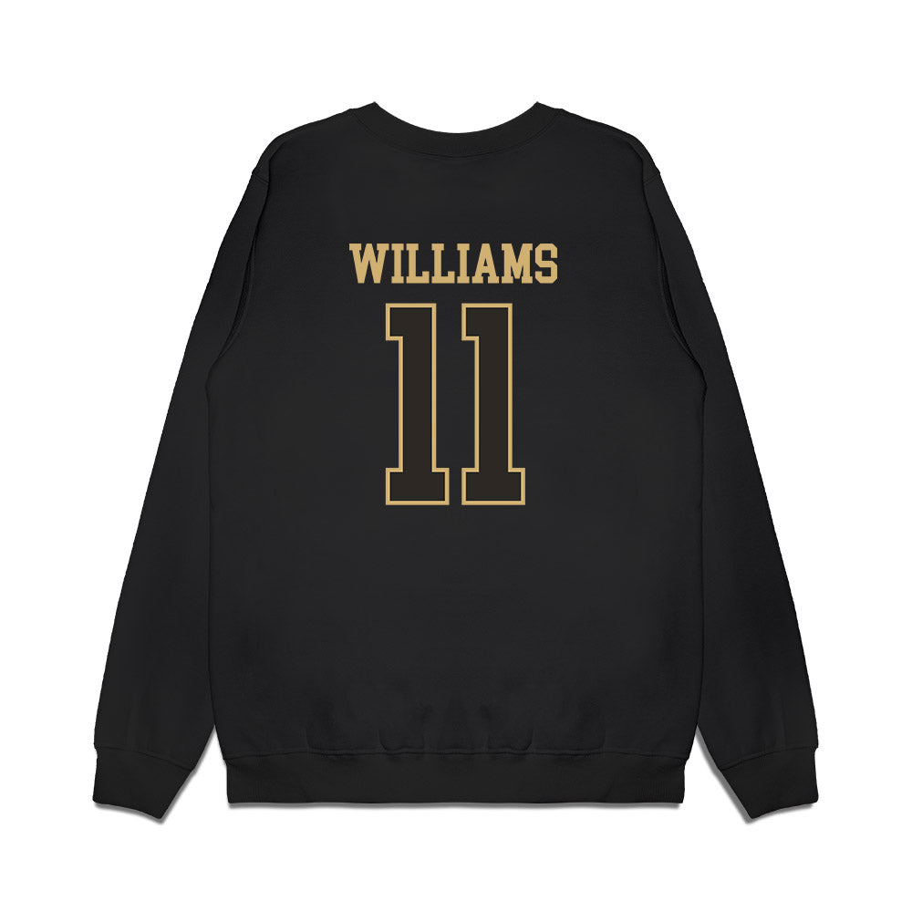 Vanderbilt - NCAA Women's Basketball : Monique Williams - Commodores Shersey Premium Crewneck Sweatshirt-1
