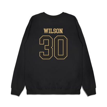 Vanderbilt - NCAA Women's Basketball : Trinity Wilson - Commodores Shersey Premium Crewneck Sweatshirt-1