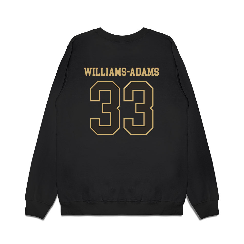 Vanderbilt - NCAA Men's Basketball : Sebastian Williams-Adams - Commodores Shersey Premium Crewneck Sweatshirt-1