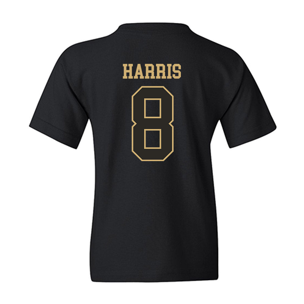 Vanderbilt - NCAA Men's Basketball : Tyler Harris - Commodores Shersey Youth T-Shirt-1