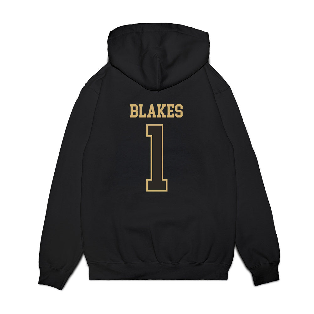 Vanderbilt - NCAA Women's Basketball : Mikayla Blakes - Commodores Shersey Premium Hooded Sweatshirt-1