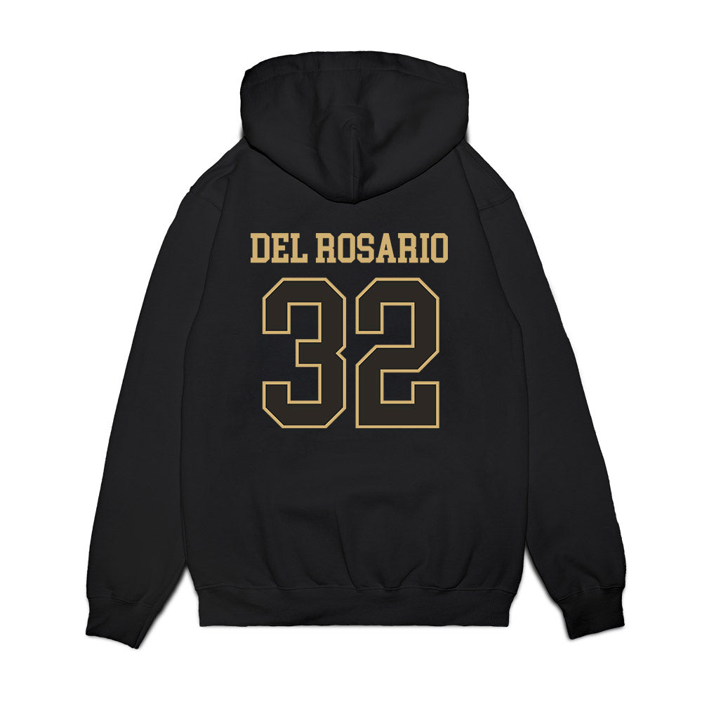 Vanderbilt - NCAA Women's Basketball : Aalyah Del Rosario - Commodores Shersey Premium Hooded Sweatshirt-1