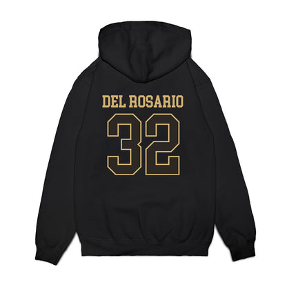 Vanderbilt - NCAA Women's Basketball : Aalyah Del Rosario - Commodores Shersey Premium Hooded Sweatshirt-1