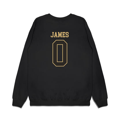 Vanderbilt - NCAA Men's Basketball : Michael James - Commodores Shersey Premium Crewneck Sweatshirt-1