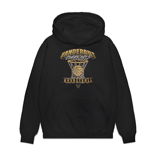 Vanderbilt - NCAA Men's Basketball : Chase Byington - Commodores Shersey Premium Hooded Sweatshirt-0