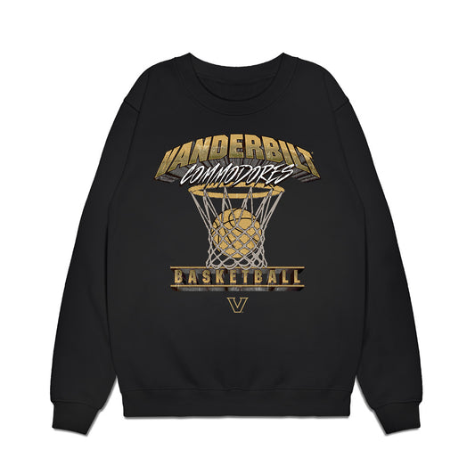 Vanderbilt - NCAA Men's Basketball : Tyler Harris - Commodores Shersey Premium Crewneck Sweatshirt-0