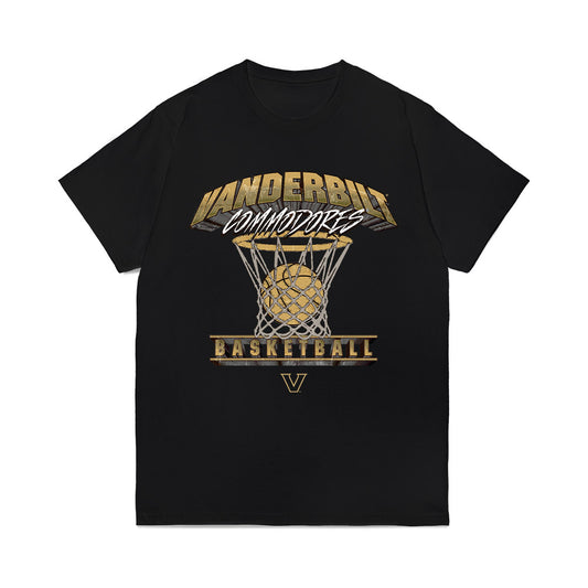 Vanderbilt - NCAA Men's Basketball : Michael James - Commodores Shersey Comfort Colors T-Shirt-0