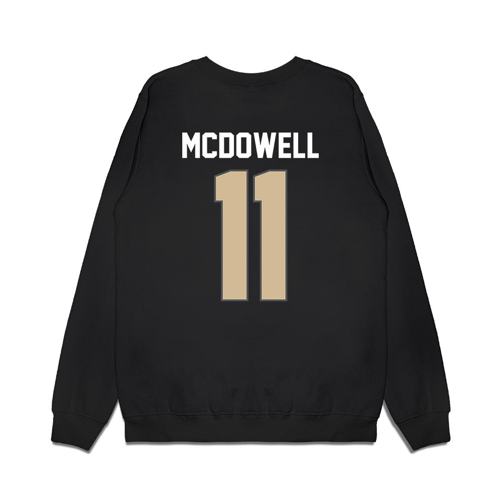 Wake Forest - NCAA Men's Basketball : Jamari McDowell - Vintage Basketball Premium Crewneck Sweatshirt-1