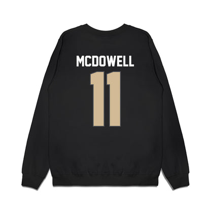Wake Forest - NCAA Men's Basketball : Jamari McDowell - Vintage Basketball Premium Crewneck Sweatshirt-1