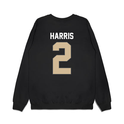 Wake Forest - NCAA Men's Basketball : Juke Harris - Vintage Basketball Premium Crewneck Sweatshirt-1