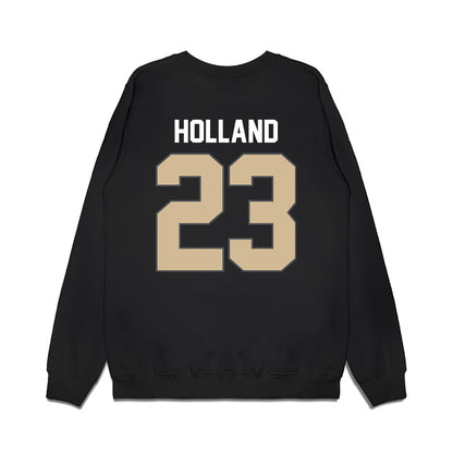 Wake Forest - NCAA Women's Basketball : Oshauna Holland - Vintage Basketball Premium Crewneck Sweatshirt-1