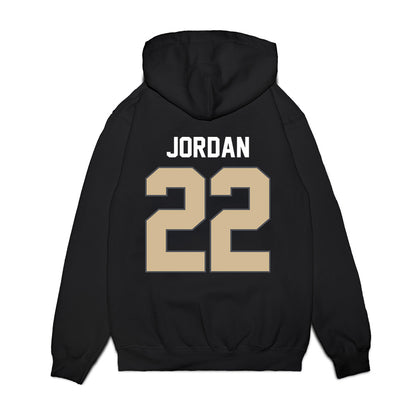 Wake Forest - NCAA Women's Basketball : Madisyn Jordan - Vintage Basketball Premium Hooded Sweatshirt-1