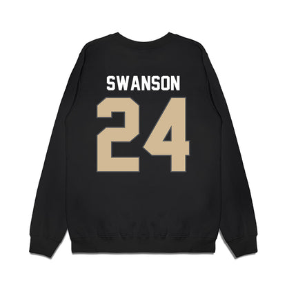 Wake Forest - NCAA Women's Basketball : Mckenzie Swanson - Vintage Basketball Premium Crewneck Sweatshirt-1