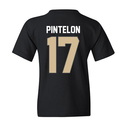 Wake Forest - NCAA Men's Basketball : Xander Pintelon - Vintage Basketball Youth T-Shirt-1