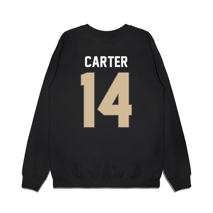 Wake Forest - NCAA Women's Basketball : Mary Carter - Vintage Basketball Premium Crewneck Sweatshirt-1