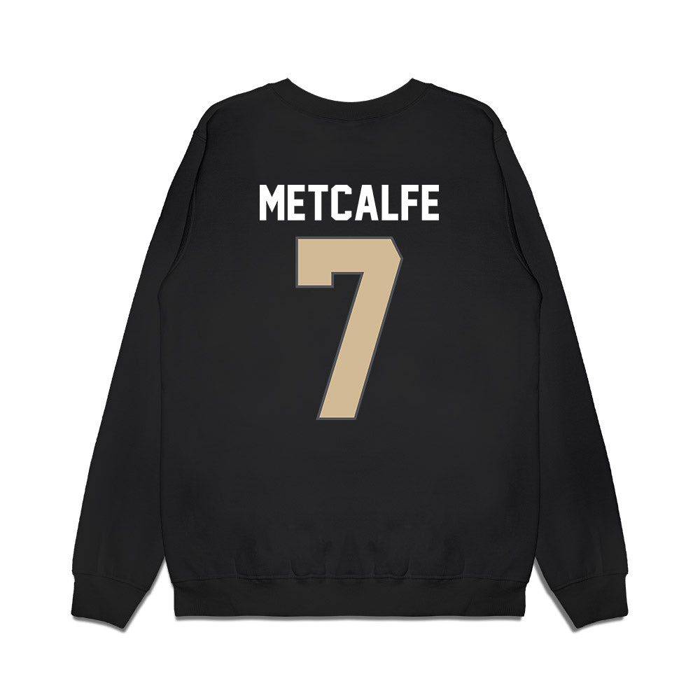 Wake Forest - NCAA Women's Basketball : Savannah Metcalfe - Vintage Basketball Premium Crewneck Sweatshirt-1