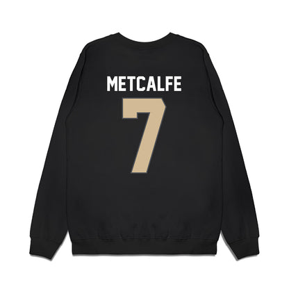 Wake Forest - NCAA Women's Basketball : Savannah Metcalfe - Vintage Basketball Premium Crewneck Sweatshirt-1