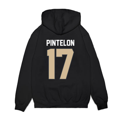 Wake Forest - NCAA Men's Basketball : Xander Pintelon - Vintage Basketball Premium Hooded Sweatshirt-1