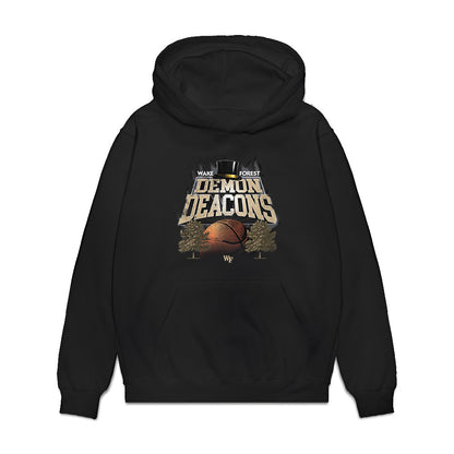 Wake Forest - NCAA Women's Basketball : Grace Galbavy - Vintage Basketball Premium Hooded Sweatshirt-0