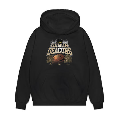 Wake Forest - NCAA Men's Basketball : Vincent Ricchiuti - Vintage Basketball Premium Hooded Sweatshirt-0