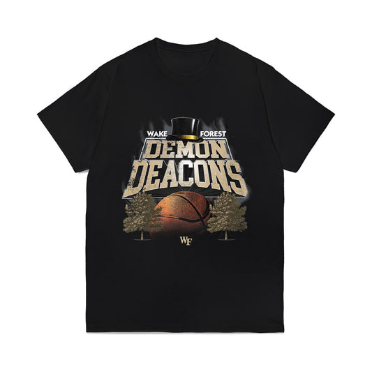 Wake Forest - NCAA Men's Basketball : Lukas Bojovic - Vintage Basketball Comfort Colors T-Shirt-0