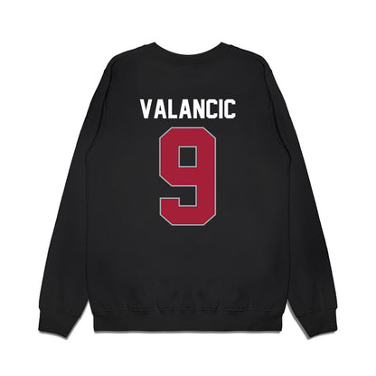 WSU - NCAA Women's Basketball : Tanja Valancic - Cougars Shersey Premium Crewneck Sweatshirt-1