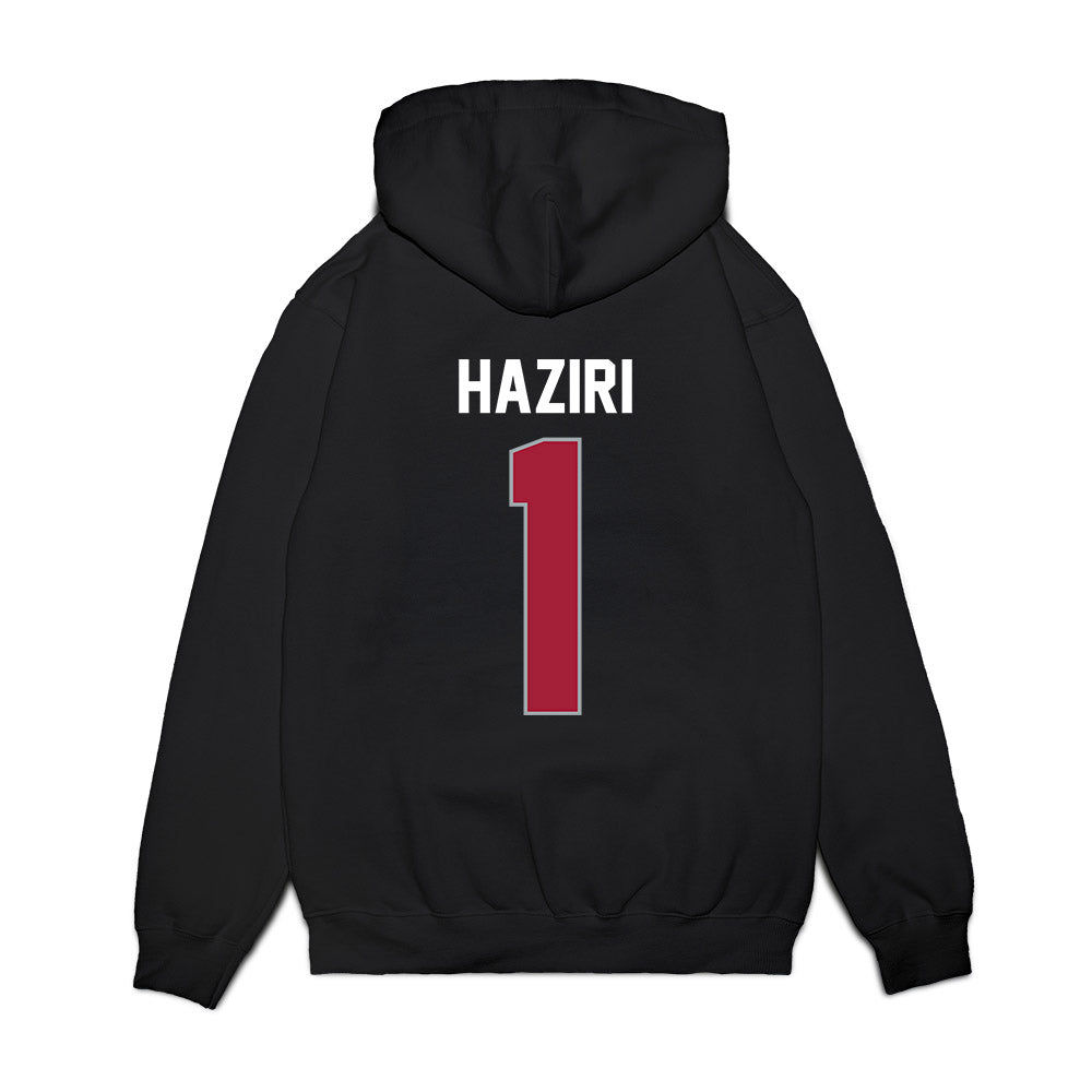 WSU - NCAA Women's Basketball : Malvina Haziri - Cougars Shersey Premium Hooded Sweatshirt-1
