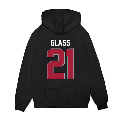 WSU - NCAA Men's Basketball : Ace Glass - Cougars Shersey Premium Hooded Sweatshirt-1
